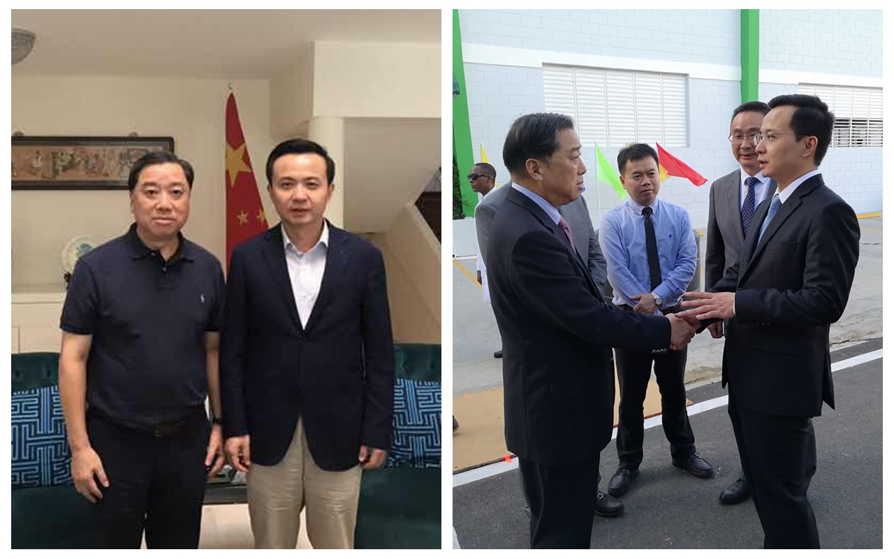 宁兴控股首个海外实业投资项目——宁兴•多米尼加DJM胶鞋基地顺利投产并举行隆重开工典礼